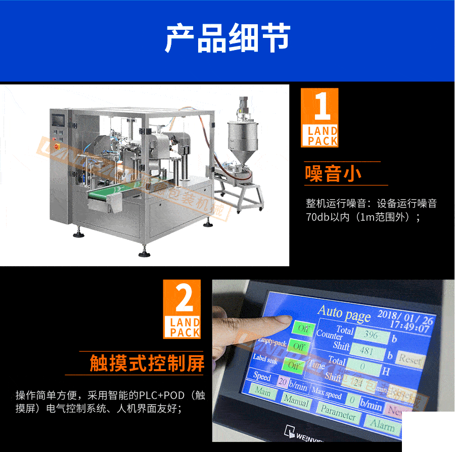 吸嘴袋給袋式包裝機